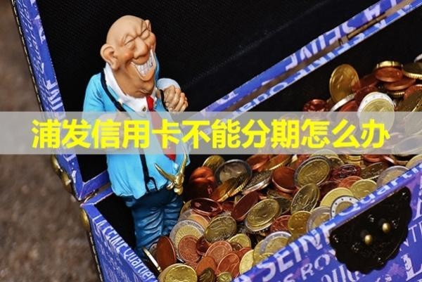 浦發(fā)信用卡不能分期怎么辦