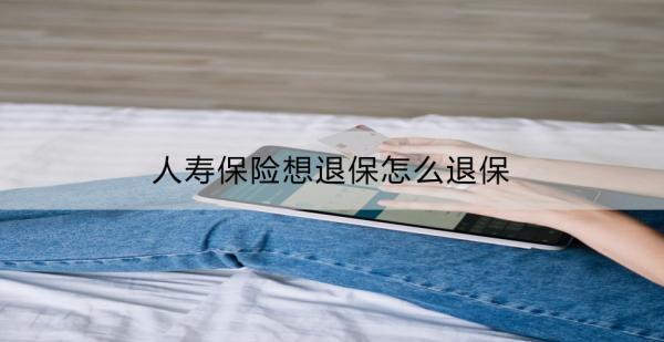 人壽保險想退保怎么退保？可以退多少錢？