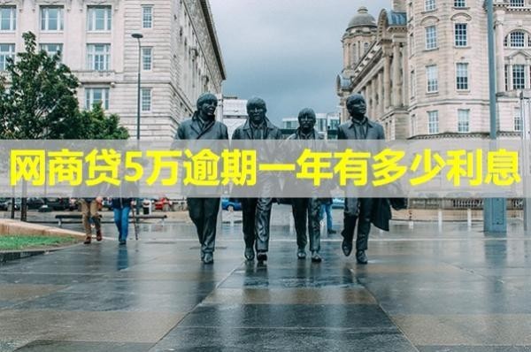 網(wǎng)商貸5萬逾期一年有多少利息？詳細(xì)說明