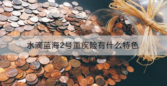 水滴藍(lán)海2號(hào)重疾險(xiǎn)有什么特色？保費(fèi)多少？
