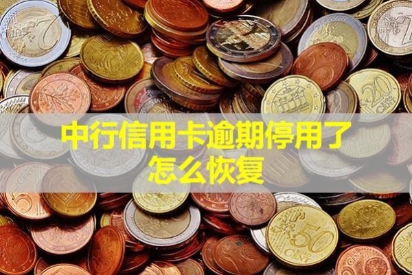 中行信用卡逾期停用了怎么恢復？詳細說明