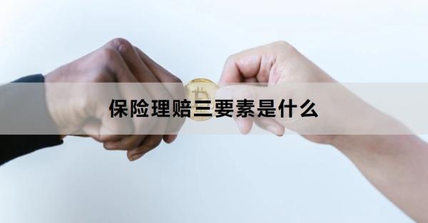 保險(xiǎn)理賠三要素是什么？理賠流程是什么？
