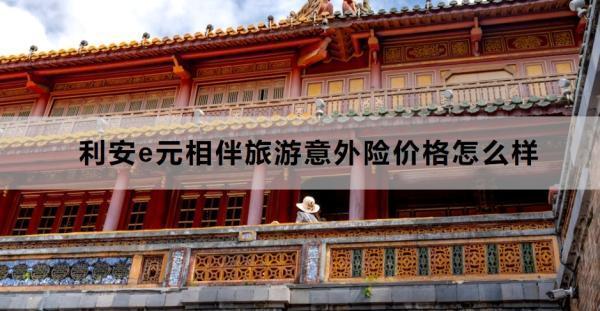 利安e元相伴旅游意外險價格怎么樣？提供什么保障？