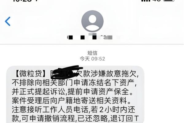 微粒貸逾期電話短信通知嗎？