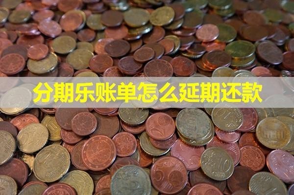 分期樂賬單怎么延期還款？保姆級(jí)流程