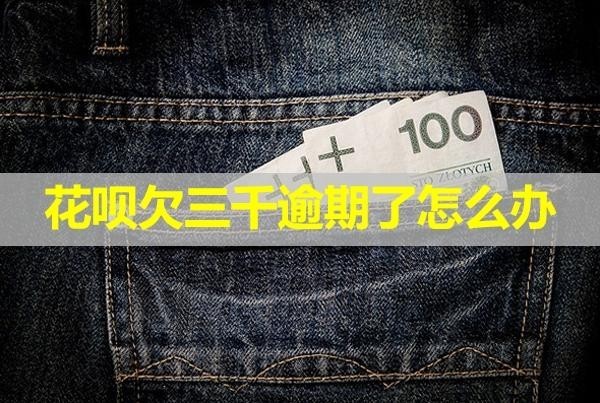 花唄欠三千逾期了怎么辦？詳細(xì)步驟
