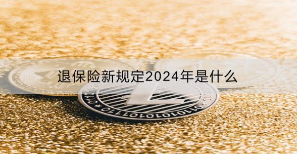 退保險新規(guī)定2024年是什么？需要什么手續(xù)？