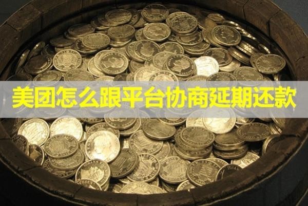 美團怎么跟平臺協(xié)商延期還款？具體分析