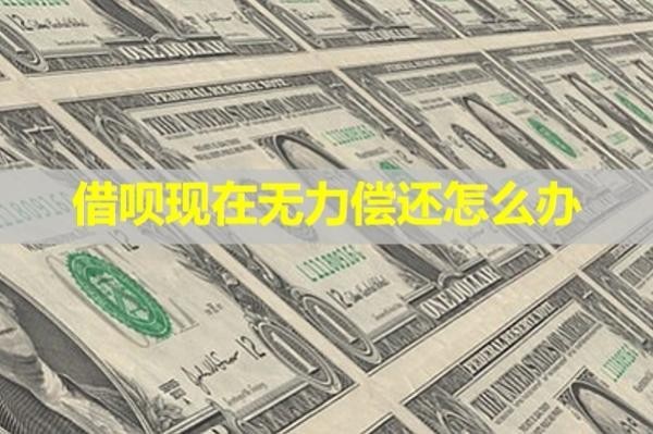 借唄現(xiàn)在無力償還怎么辦？