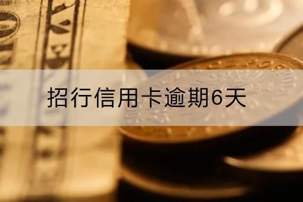 招行信用卡逾期6天后果有哪些？后果一定要重視