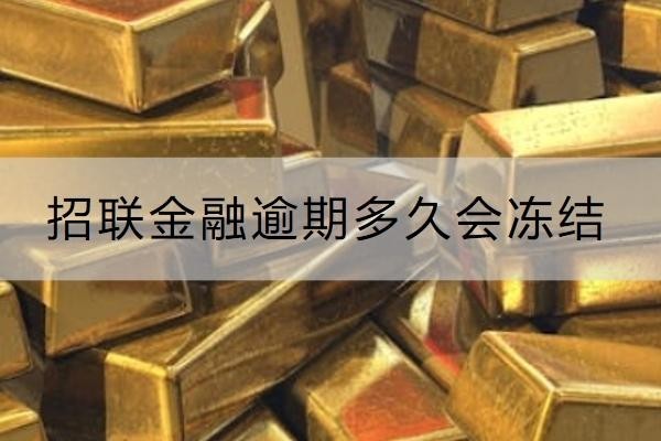 招聯(lián)金融逾期多久會(huì)凍結(jié)？被凍結(jié)了怎么辦