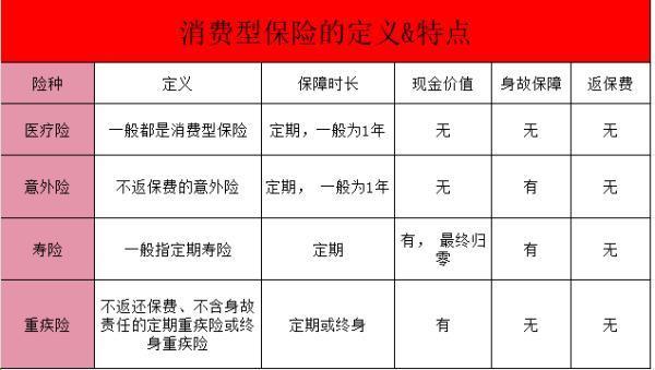 消費型保險介紹？到底值不值得買？