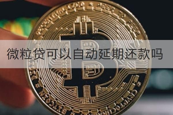 微粒貸可以自動延期還款嗎？協(xié)商要求解析