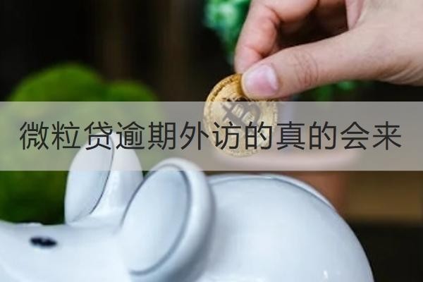 微粒貸逾期外訪的真的會來嗎？詳細(xì)解析