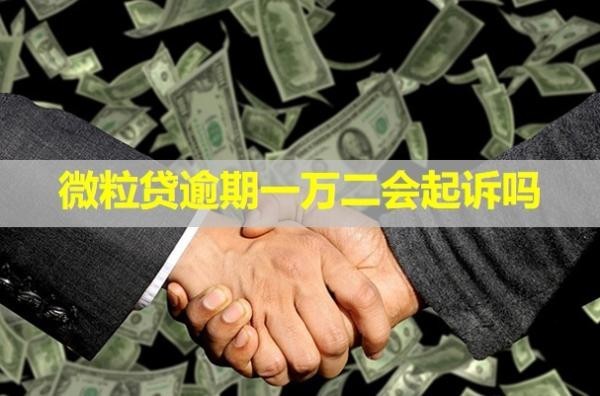 微粒貸逾期一萬二會(huì)起訴嗎？后果有哪些？