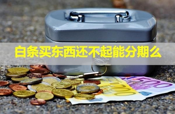 白條買東西還不起能分期么？會(huì)怎么樣？