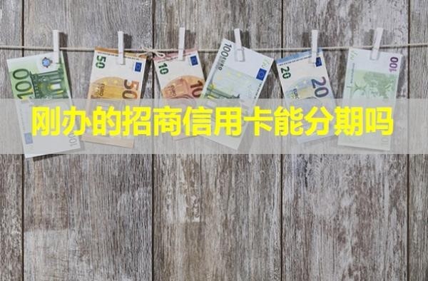 剛辦的招商信用卡能分期嗎？分期不了是怎么回事？