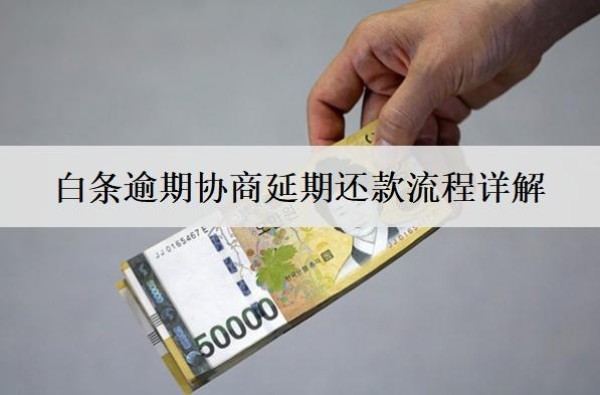 白條逾期協(xié)商延期還款流程詳解