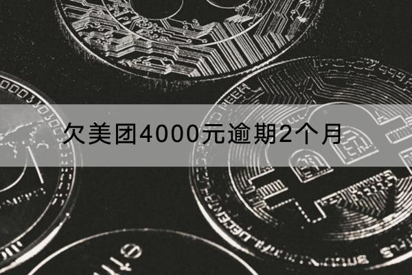 欠美團(tuán)4000元逾期2個(gè)月有什么后果？真的很嚴(yán)重