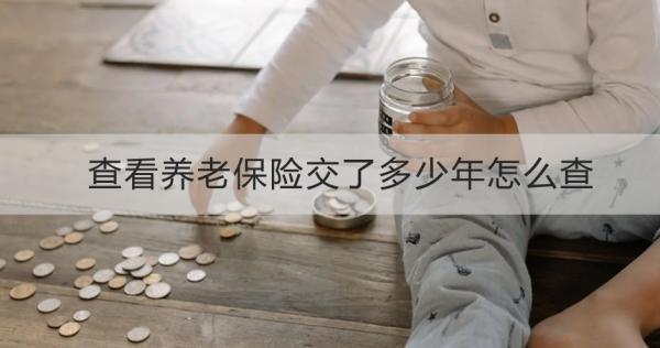 查看養(yǎng)老保險交了多少年怎么查？查不到為什么？