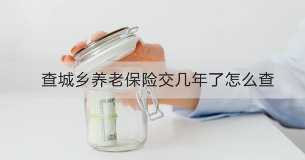 查城鄉(xiāng)養(yǎng)老保險交幾年了怎么查？需要注意什么？
