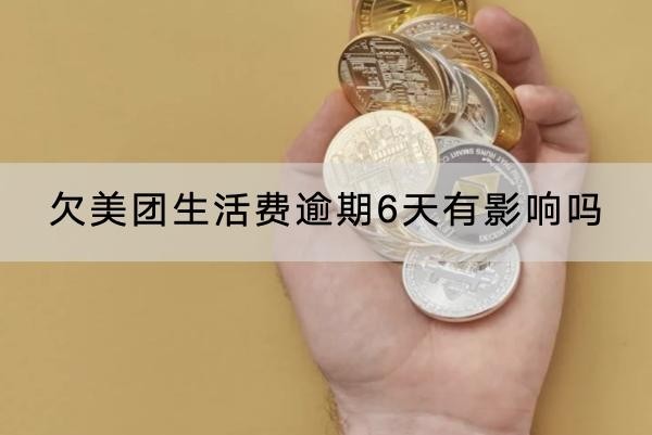 欠美團(tuán)生活費(fèi)逾期6天有影響嗎？后果竟然這么嚴(yán)重