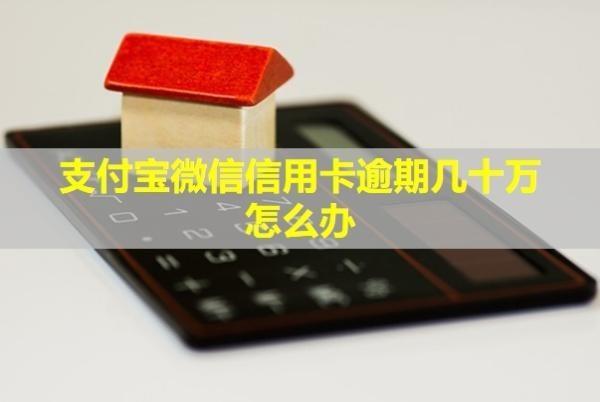 支付寶微信信用卡逾期幾十萬怎么辦？