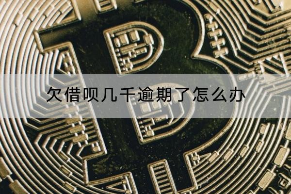 欠借唄幾千逾期了怎么辦？協(xié)商流程介紹