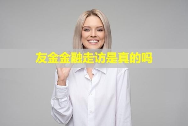 友金金融走訪是真的嗎？