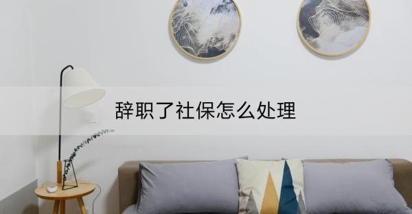 辭職了社保怎么處理？社保斷交有什么影響？