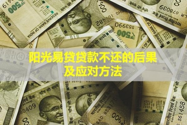 陽(yáng)光易貸貸款不還的后果及應(yīng)對(duì)方法！