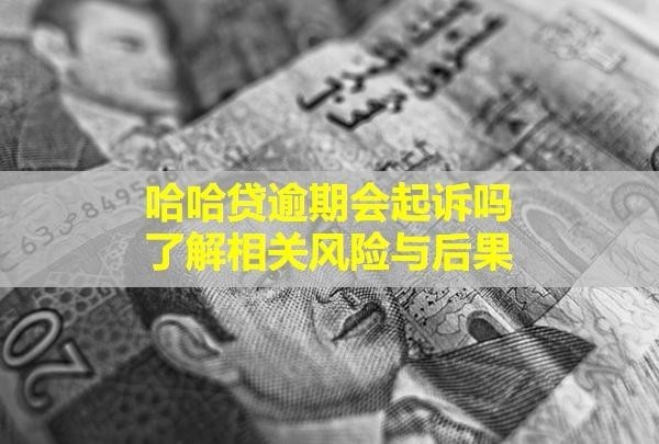 哈哈貸逾期會起訴嗎？了解相關(guān)風險與后果