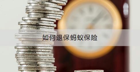 如何退保螞蟻保險？退保螞蟻保險需注意什么？