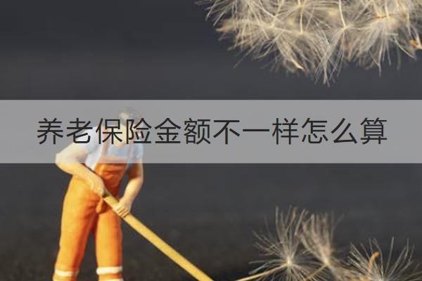 養(yǎng)老保險(xiǎn)金額不一樣怎么算？最低要交多少年？