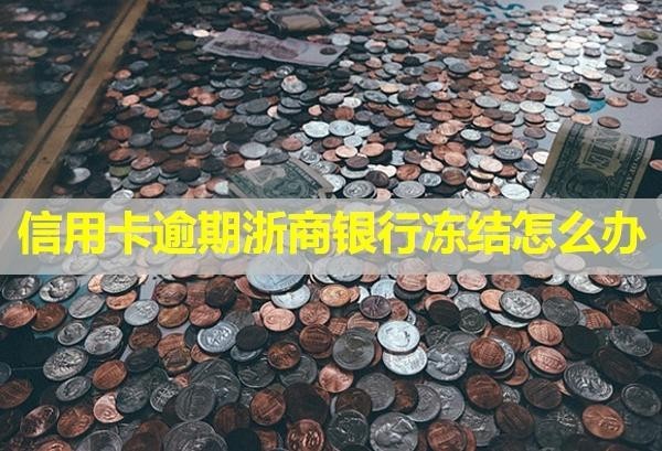 信用卡逾期浙商銀行凍結(jié)怎么辦？