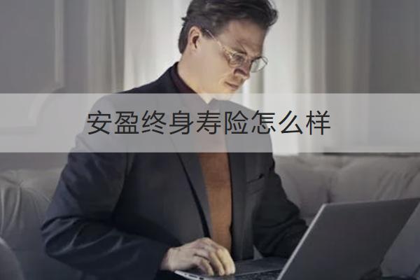 安盈終身壽險怎么樣