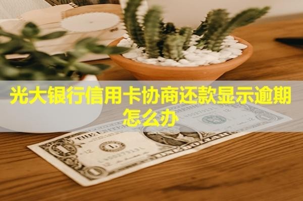 光大銀行信用卡協(xié)商還款顯示逾期怎么辦？協(xié)商還款需要什么資料？