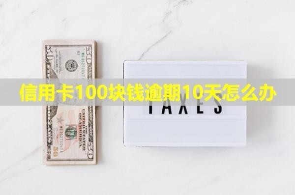 信用卡100塊錢(qián)逾期10天