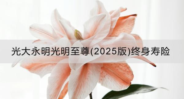 光大永明光明至尊(2025版)終身壽險(xiǎn)投保規(guī)則是什么？產(chǎn)品怎么樣？