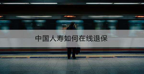中國(guó)人壽如何在線退保？退保能夠退多少？