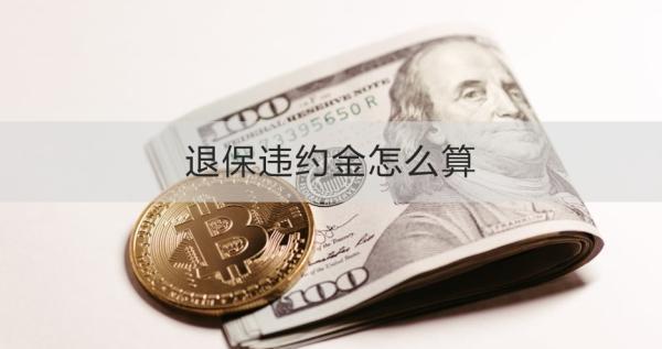 退保違約金怎么算