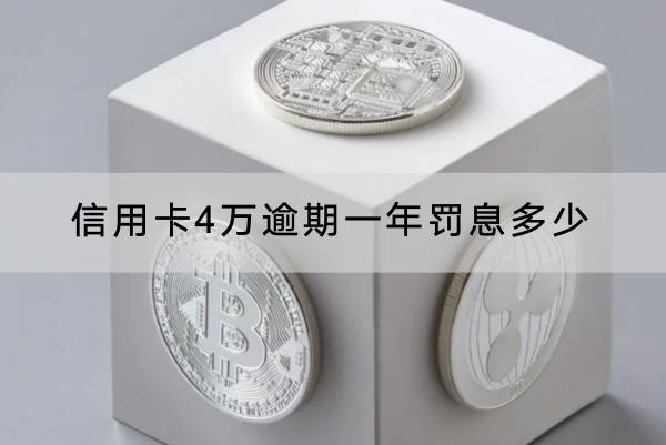 信用卡4萬逾期一年罰息多少？罰息協(xié)商流程分享