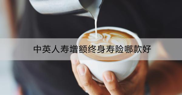 中英人壽增額終身壽險(xiǎn)哪款好？這兩款還行~