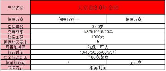 大富翁3.0年金險(xiǎn)缺點(diǎn)？適合誰買？