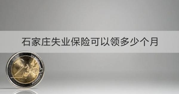 石家莊失業(yè)保險可以領(lǐng)多少個月？怎么領(lǐng)取？