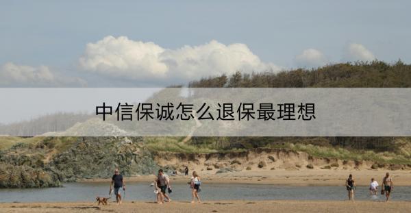 中信保誠怎么退保最理想？中信保誠退保怎么操作？