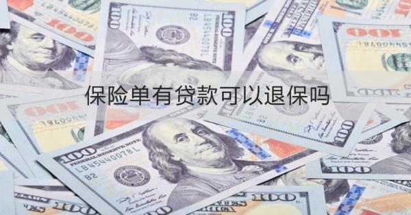 保險(xiǎn)單有貸款可以退保嗎？退保怎么退？