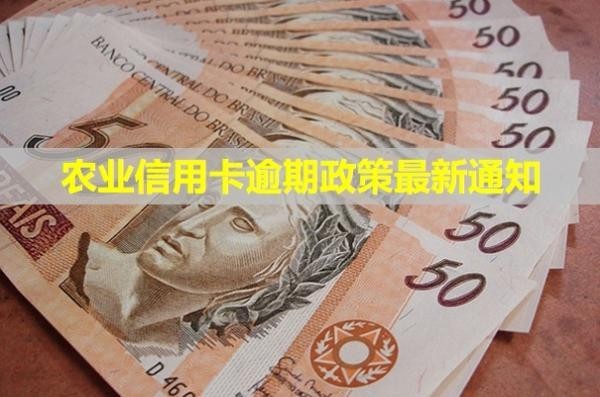 農(nóng)業(yè)信用卡逾期政策最新通知！