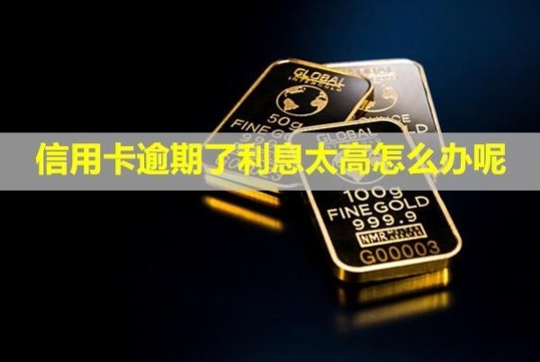 信用卡逾期了利息太高怎么辦呢