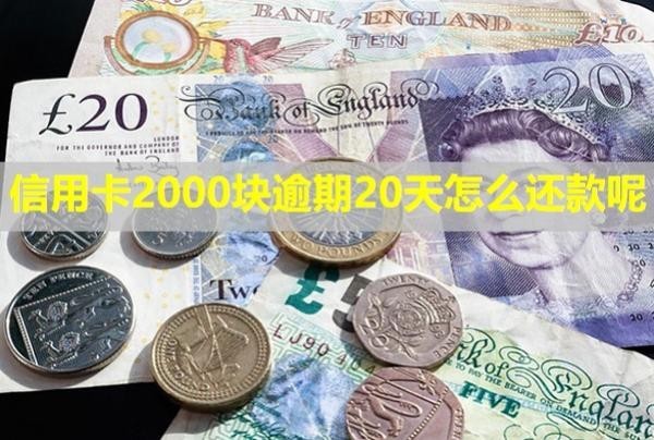 信用卡2000塊逾期20天怎么還款呢？影響貸款嗎？